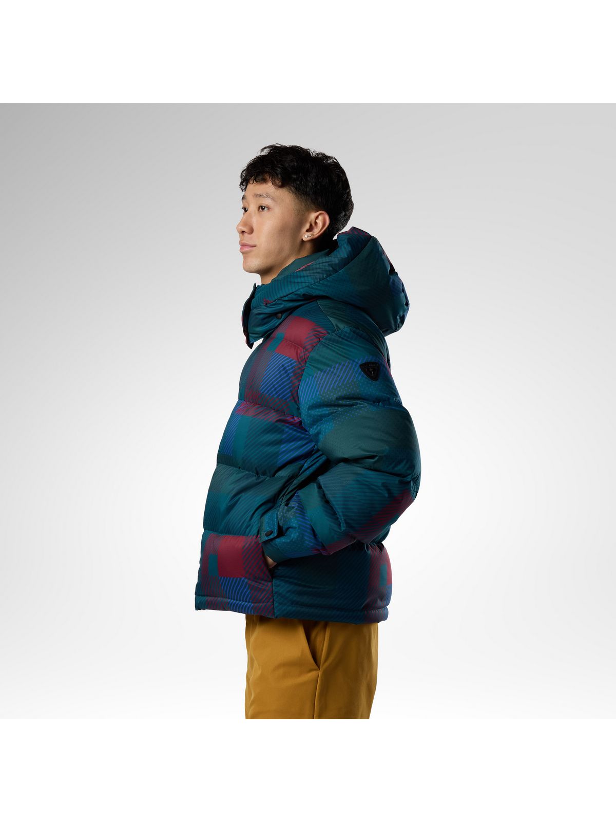 Kurtka puchowa męska ROSSIGNOL M Abel Down Hoodie Jacket granatowa