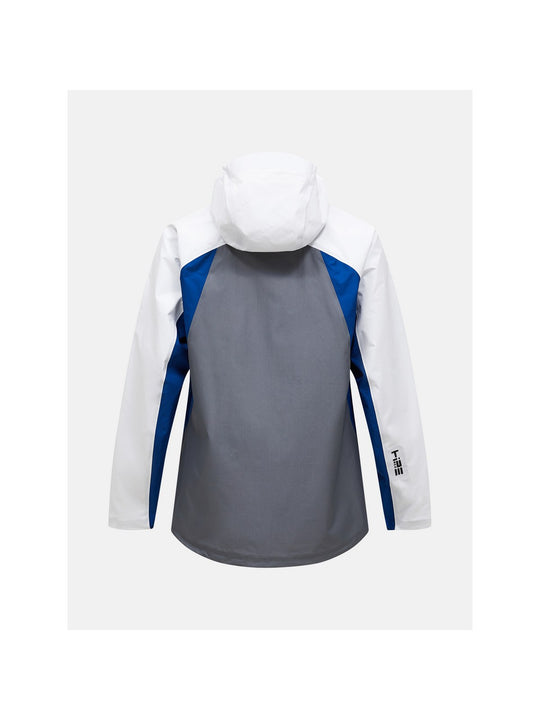 Kurtka męska PEAK PERFORMANCE M Trail Hipe 3L Shell Jacket kolor biały

