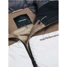 Kurtka narciarska damska Peak Performance Shred Down Ski Jacket brązowa
