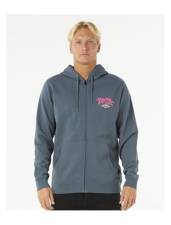 Bluza RIP CURL Shred Zip Thru szara
