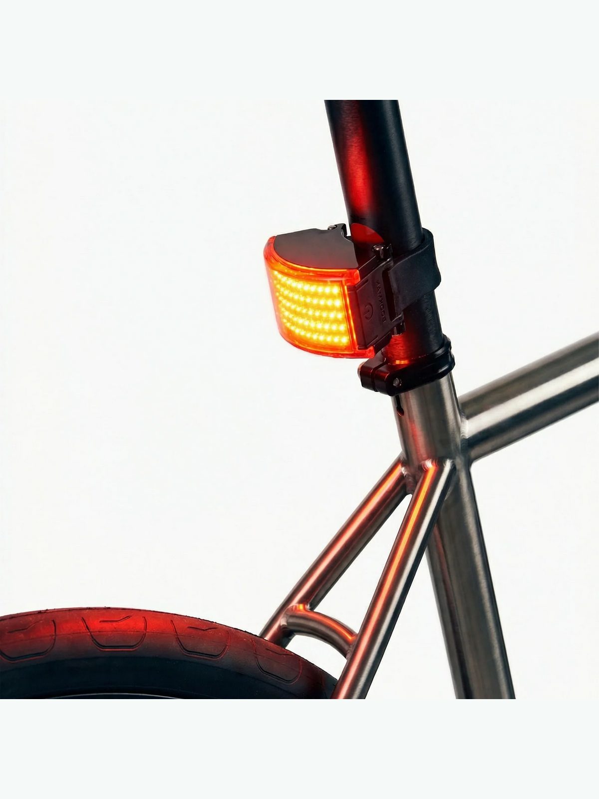Lampka rowerowa BOOKMAN Curve Rear Light 50lm - black