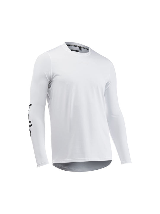 Koszulka rowerowa NORTHWAVE Bomb Hello Goodbye Jersey L/s biała
