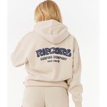Bluza RIP CURL Surf Puff Heritage Hood beżowa
