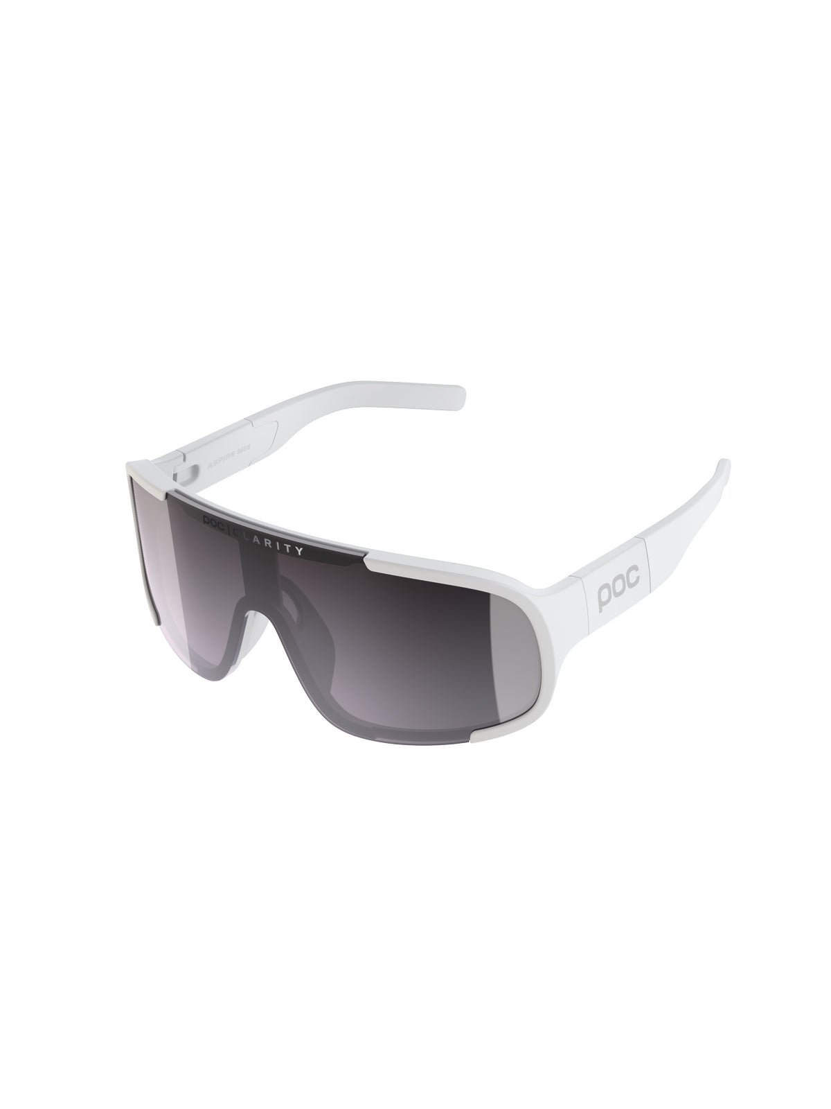 Okulary rowerowe POC Aspire Mid biały - Clarity Road/Sunny Silver Cat 3
