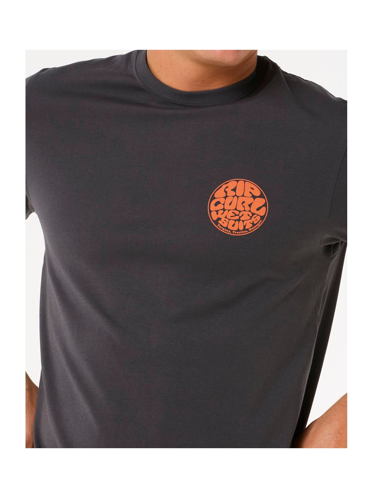 Koszulka RIP CURL Wettie Icon Tee czarny