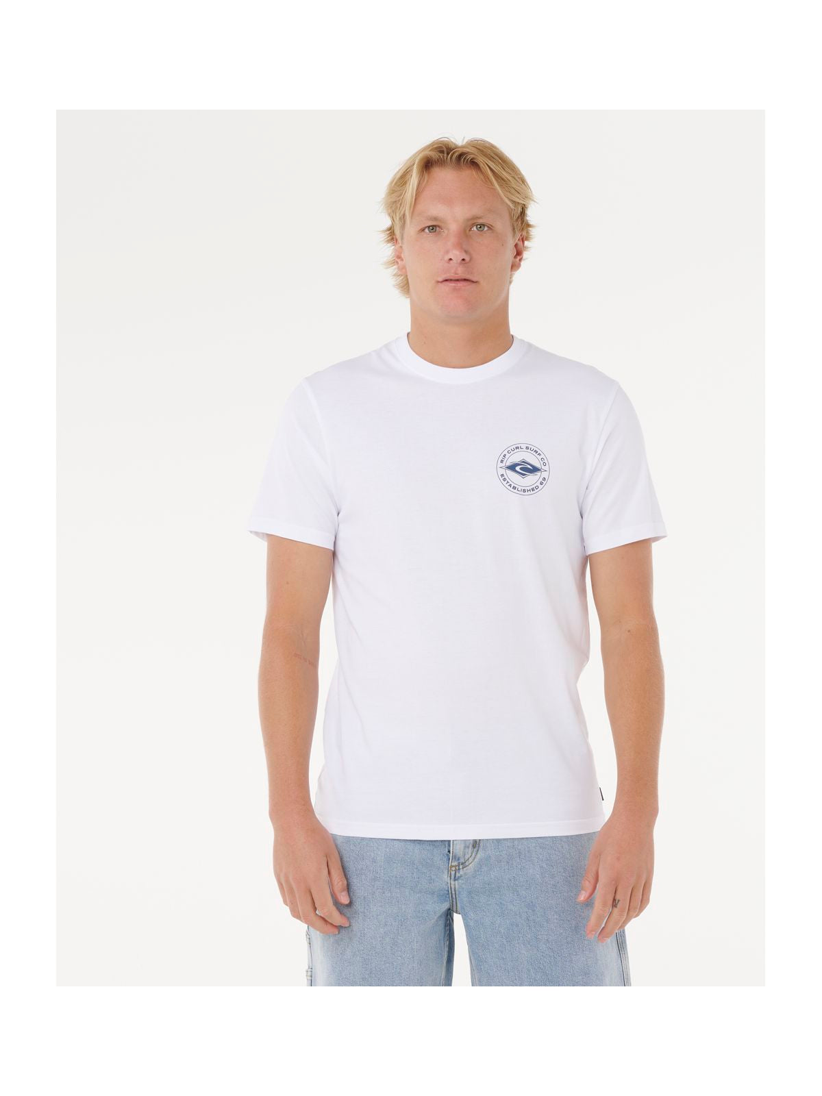 Koszulka RIP CURL STAPLE TEE biała