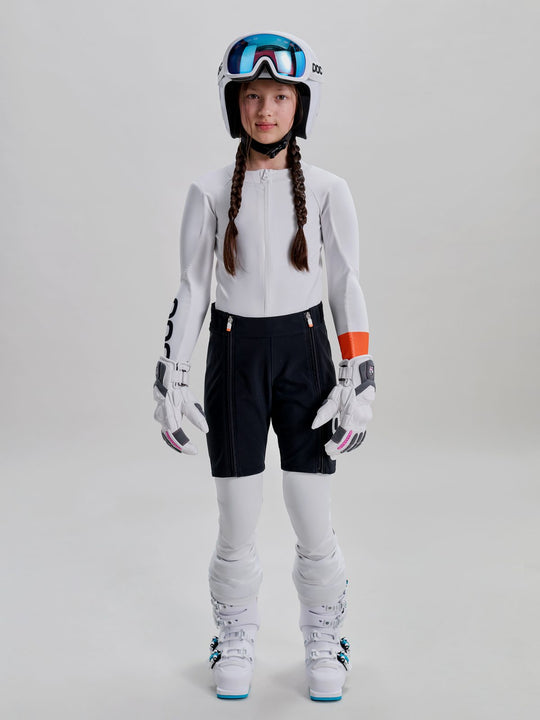 Spodenki na gumę POC Jr Race Shorts czarny
