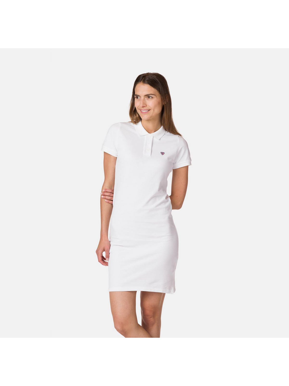 Sukienka Rossignol W Rossi Polo Dress biały