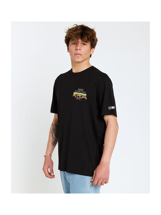 Koszulka RIP CURL Meo Rip Curl Pro Tee czarny - Adventure Sports
