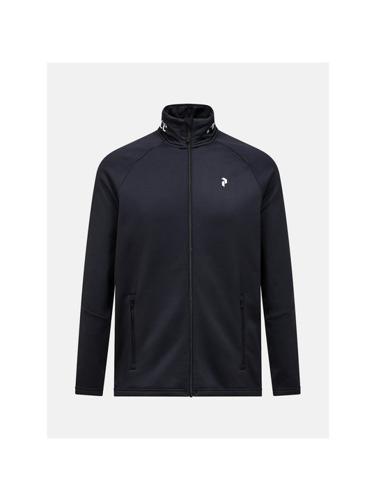 Bluza męska PEAK PERFORMANCE M Rider Essentials Zip Jacket kolor czarny
