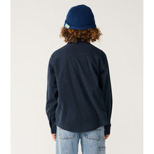 Koszula juniorska RIP CURL Sessions Polar Fleece Shirt-Bo granatowa
