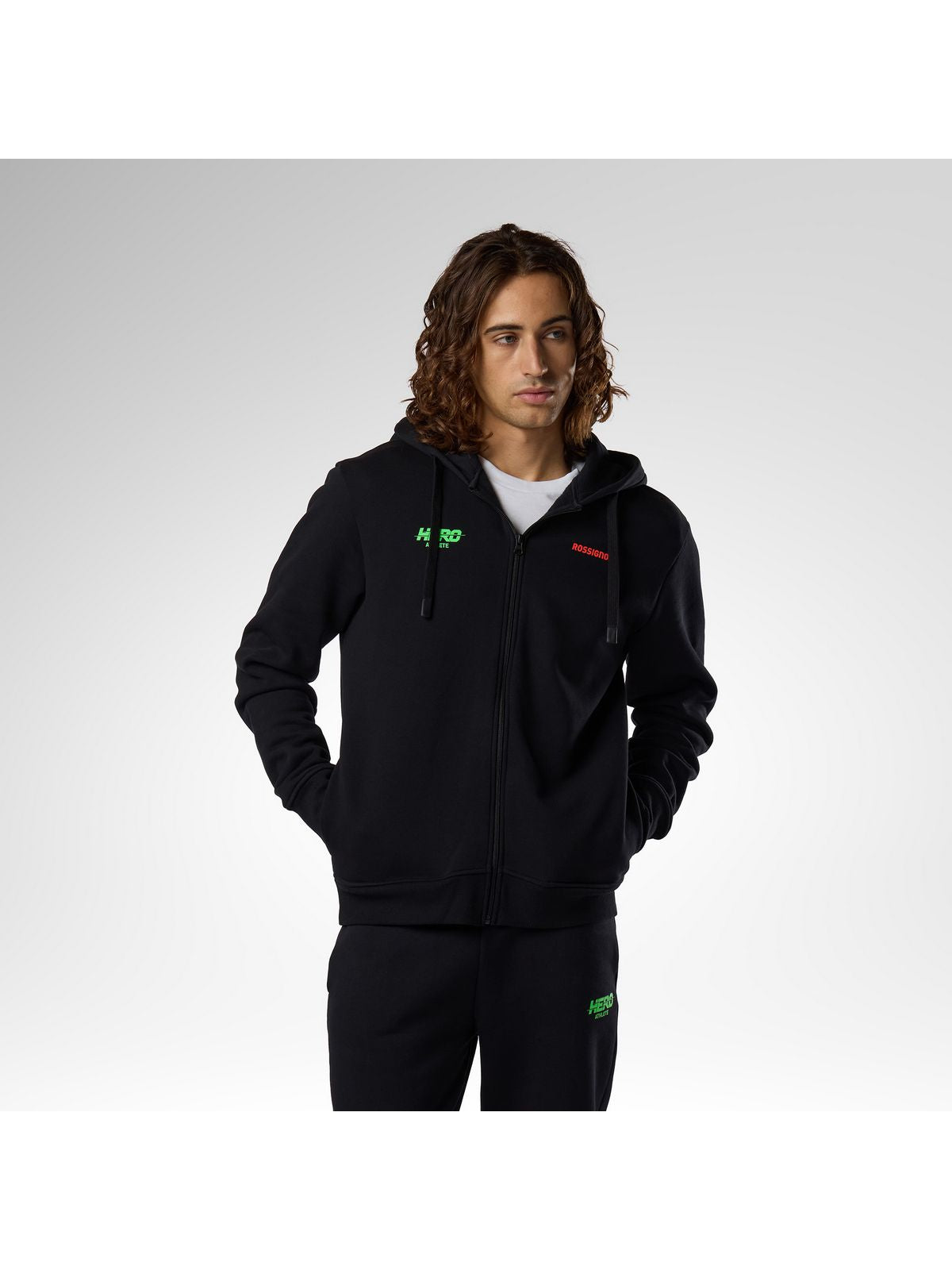 Bluza męska ROSSIGNOL HERO FZH czarna