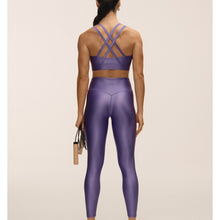 Legginsy damskie Casall Glitz High Waist Tights fioletowy - Adventure Sports
