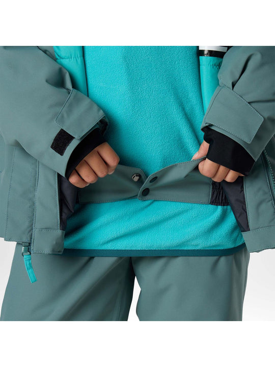 Kurtka narciarska juniorska ROSSIGNOL Jr Strawpile Insulated Ski Jkt zielona
