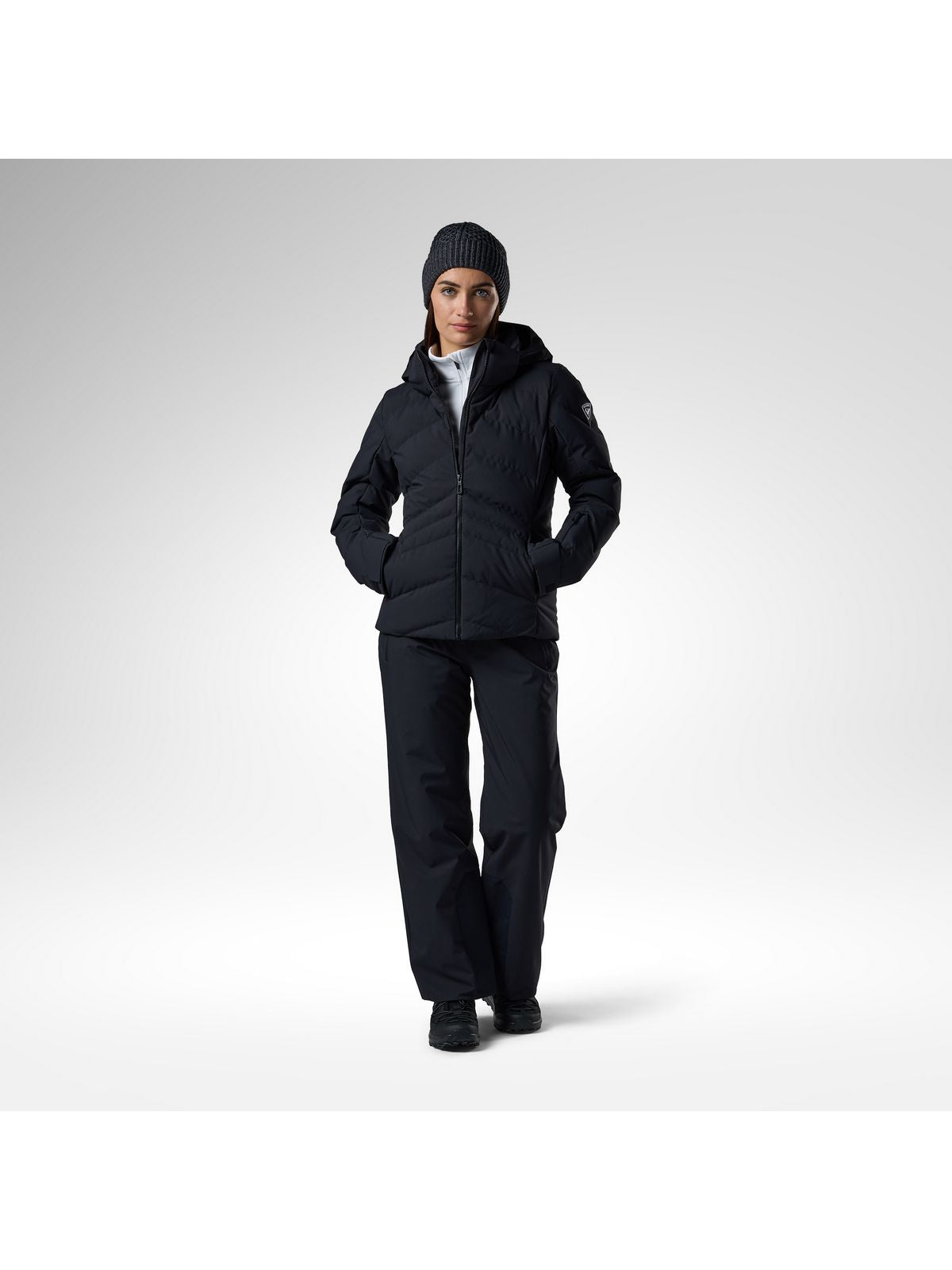 Kurtka narciarska damska ROSSIGNOL W Staci Nf Insulated Jkt czarna