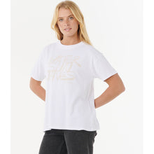 Koszulka RIP CURL OCEANIC RELAXED TEE biała
