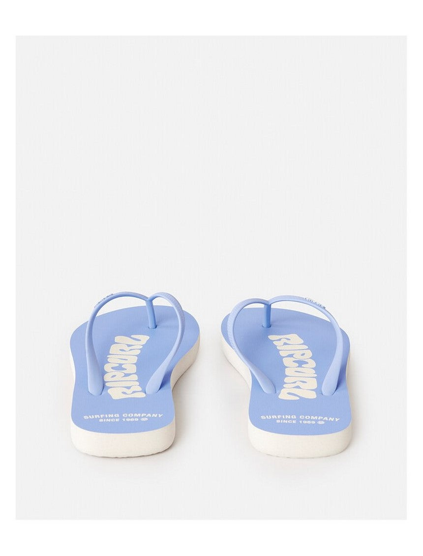 Japonki plażowe RIP CURL Icons Of Surf Bloom Open Toe niebieskiee