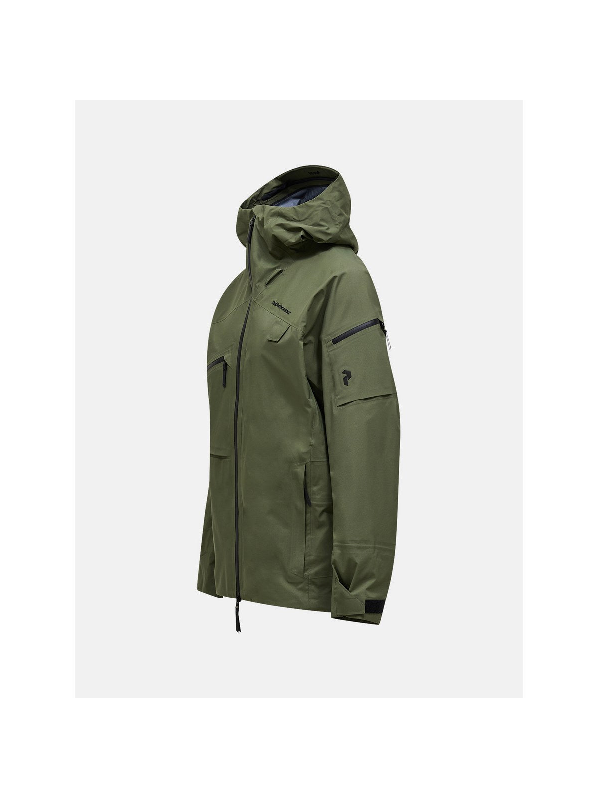 Kurtka narciarska męska PEAK PERFORMANCE Alpine GORE-TEX C-Knit 3L Shell Jacket zielona