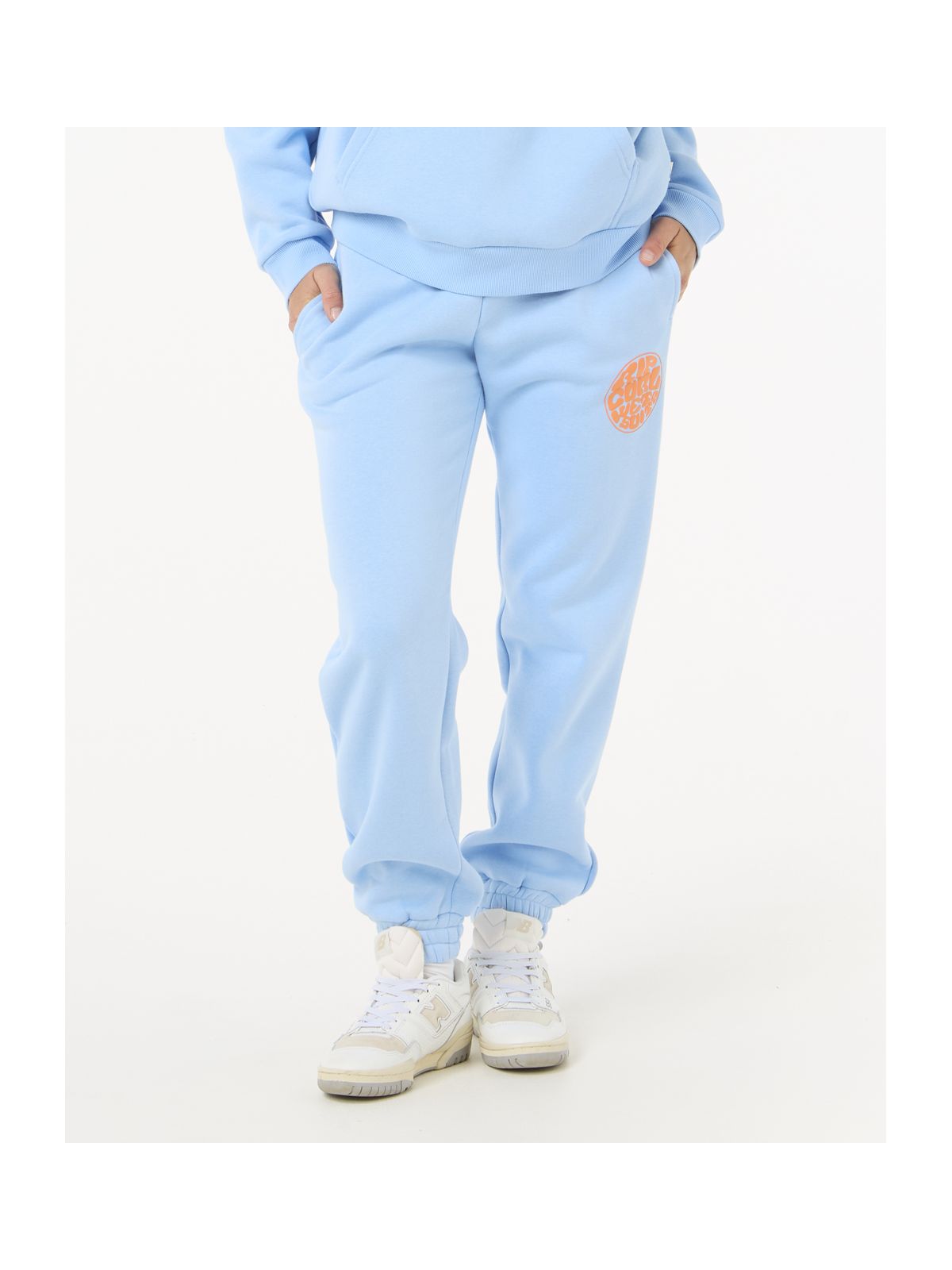 Spodnie dresowe damskie RIP CURL Icons Of Surf Track Pant niebieskie