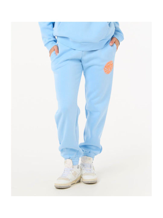 Spodnie dresowe damskie RIP CURL Icons Of Surf Track Pant niebieskie
