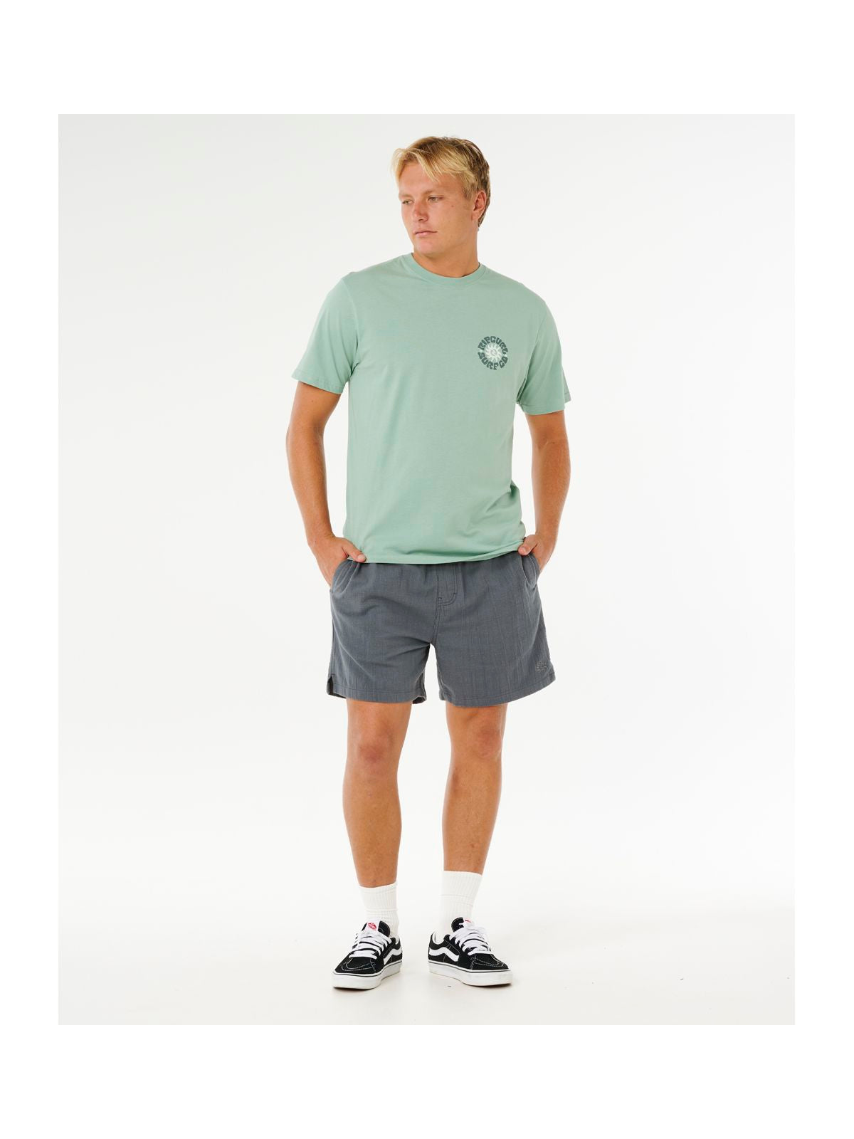 Koszulka męska RIP CURL Pacific Rinse Circle Tee zielona
