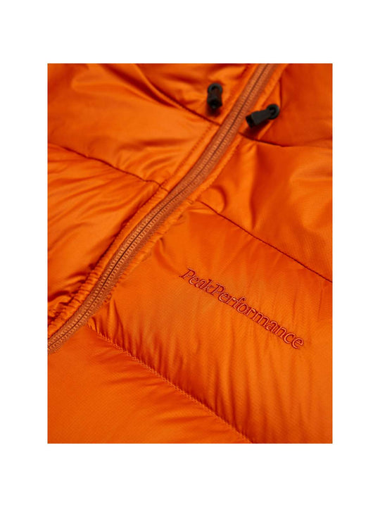 Kurtka męska puchowa Peak Performance M Frost Down Jacket pomarańczowy
