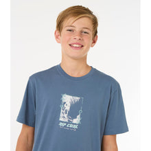 Koszulka RIP CURL Raw Energy Frame Tee - Boy granatowy
