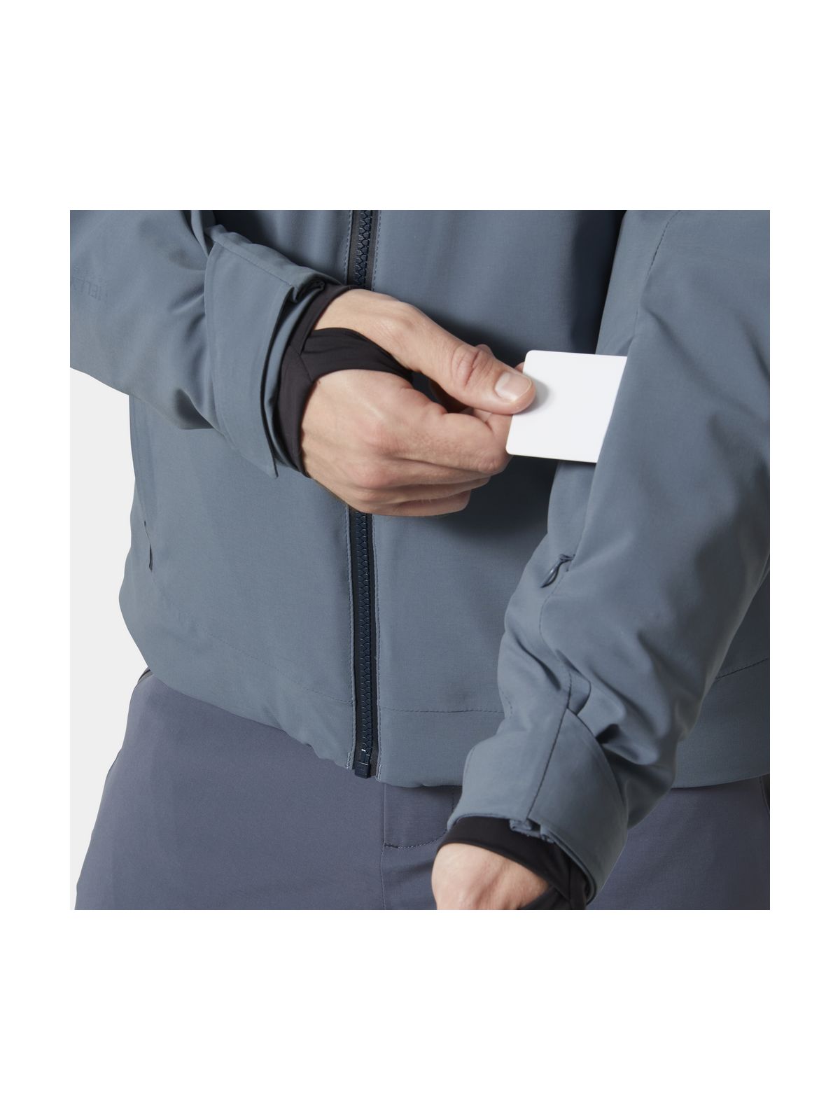 Kurtka narciarska męska HELLY HANSEN ALPHA 4.0 JACKET granatowa