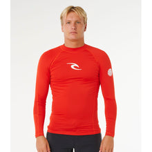 Lycra męska RIP CURL Waves Upf Perf L/S czerwona

