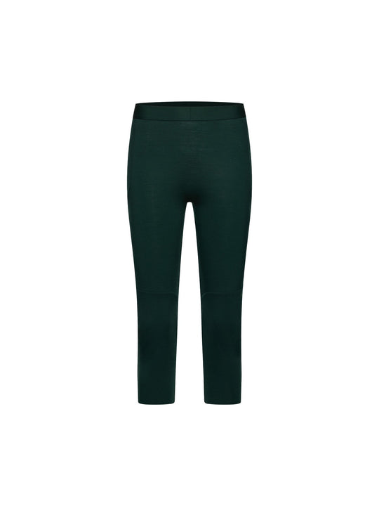 Legginsy narciarskie damskie POC W's Layer Merino 3/4 Tights zielony
