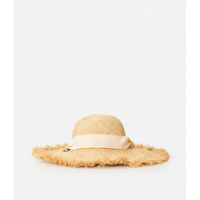 Kapelusz RIP CURL Wategos Fringed Straw Boho Hat beżowy
