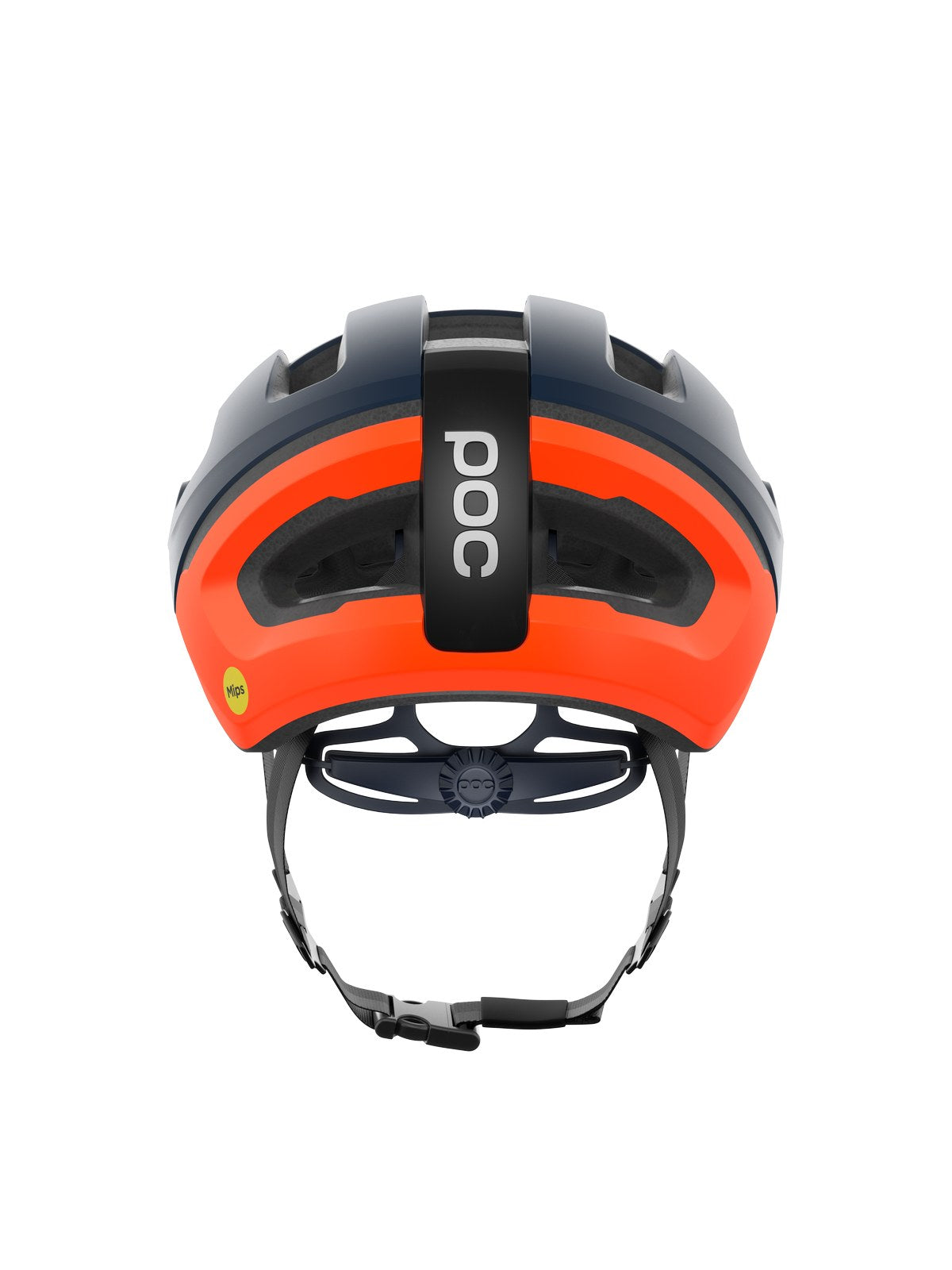 Kask rowerowy POC Omne Air MIPS granatowo pomarańczowy