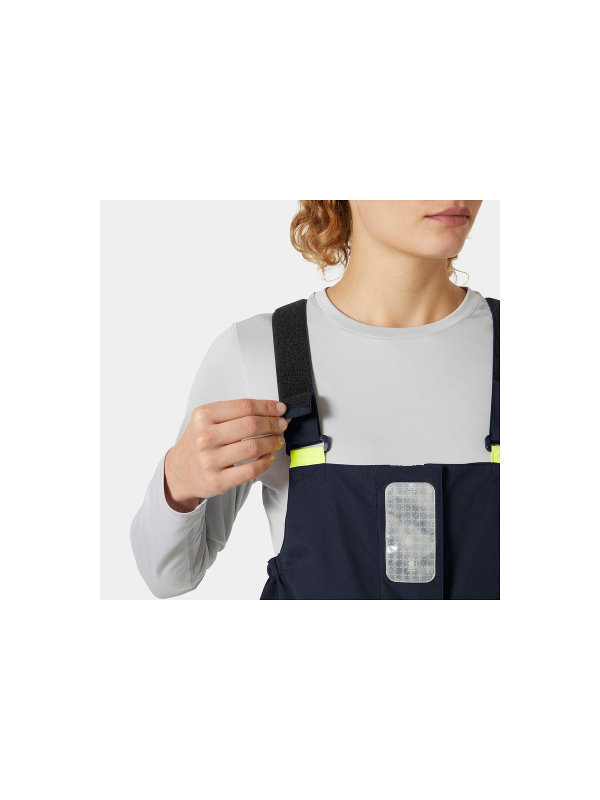 Spodnie żeglarskie damskie HELLY HANSEN W PIER 4.0 BIB granatowe - Adventure Sports