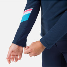 Bluza damska ROSSIGNOL W Strawpile Fleece Hz granatowy
