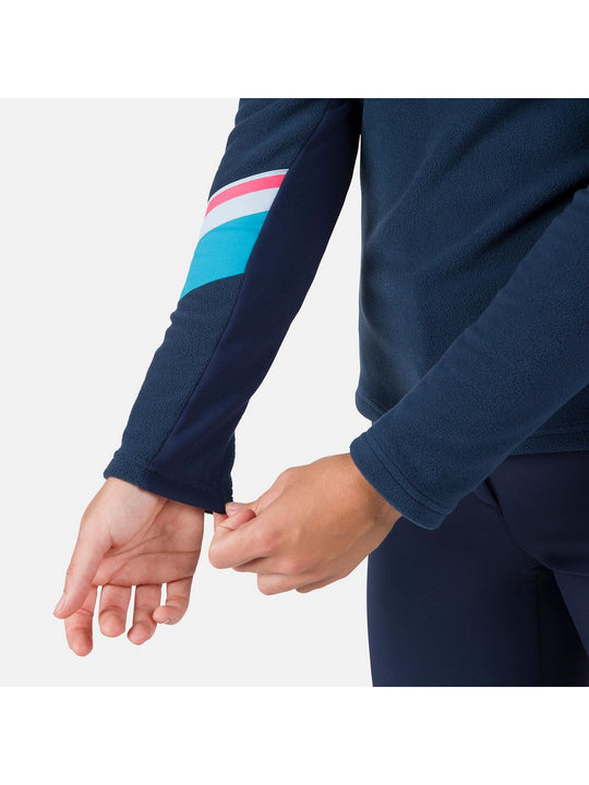 Bluza damska ROSSIGNOL W Strawpile Fleece Hz granatowy
