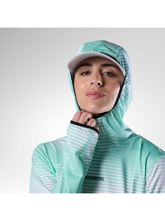 Bluza damska ROSSIGNOL W Westweg Sun Hoodie zielona
