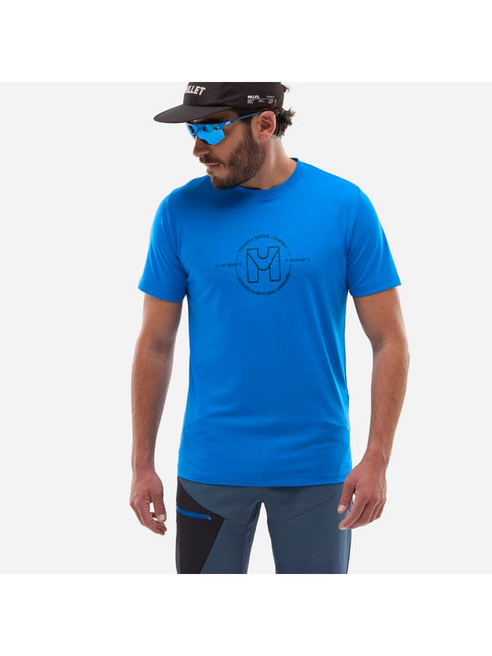 Koszulka MILLET UBIC LIGHT TS SS M niebieski - Adventure Sports
