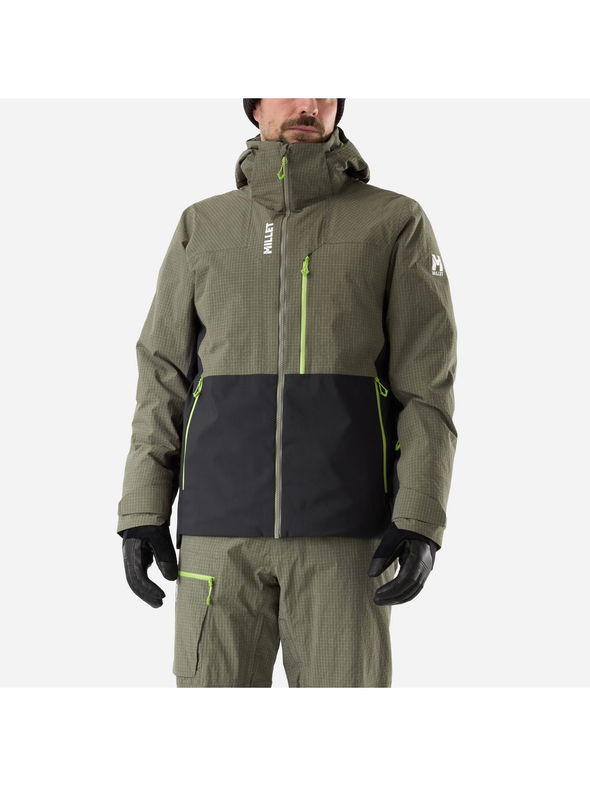 Kurtka narciarska męska MILLET M Grands Montets Peak Jkt M zielona