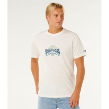 Koszulka męska RIP CURL Meo Peniche Pro 2026 Logo Tee biała
