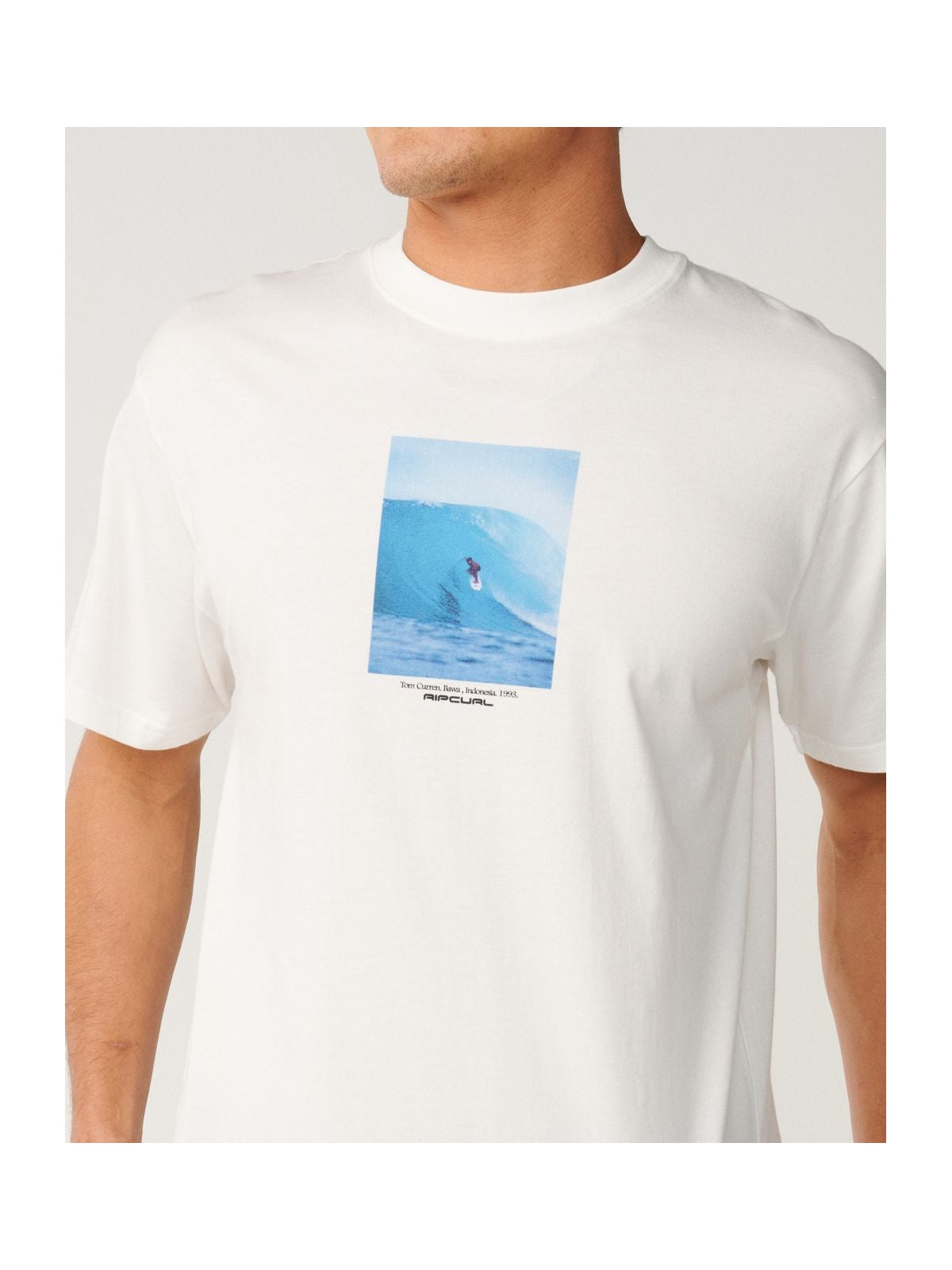 Koszulka męska RIP CURL S-Series Grambeau Tee biała