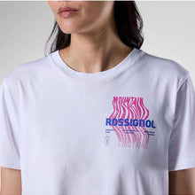 Koszulka damska ROSSIGNOL W Graphic Waterfall Tee biała
