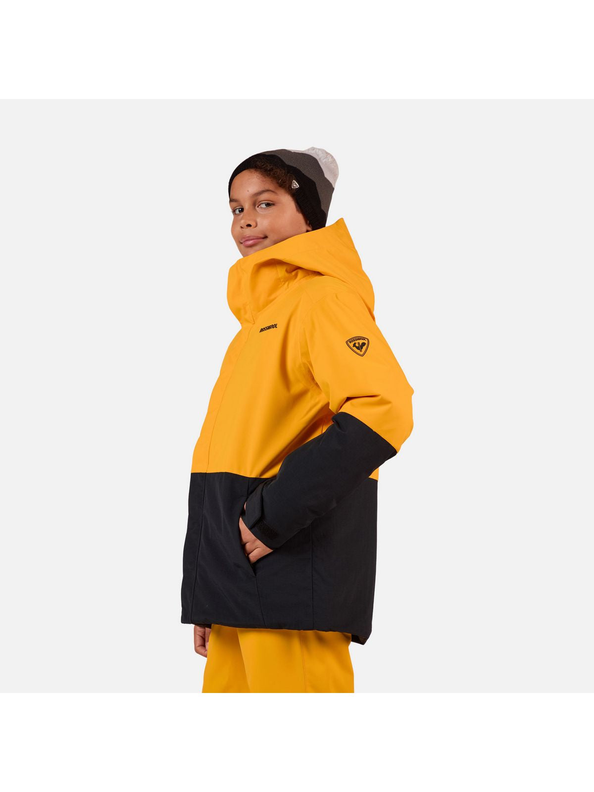 Kurtka narciarska dziecięca ROSSIGNOL Jr Outerlimits Insulated Jkt pomaranczowy