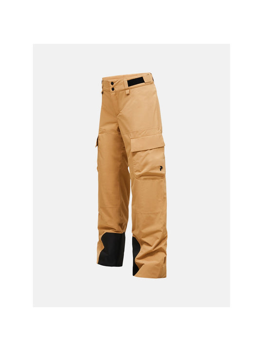 Spodnie PEAK PERFORMANCE W Edge Insulated Cargo Pants brązowy
