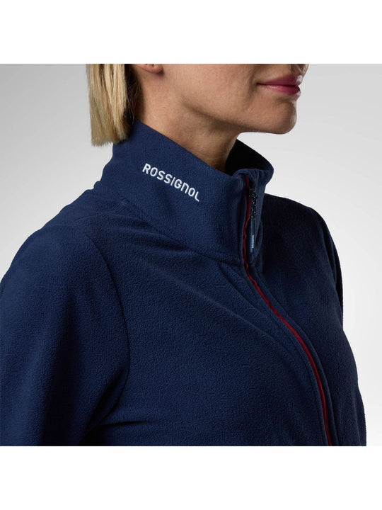 Bluza damska ROSSIGNOL W Polar Fleece Jacket niebieska
