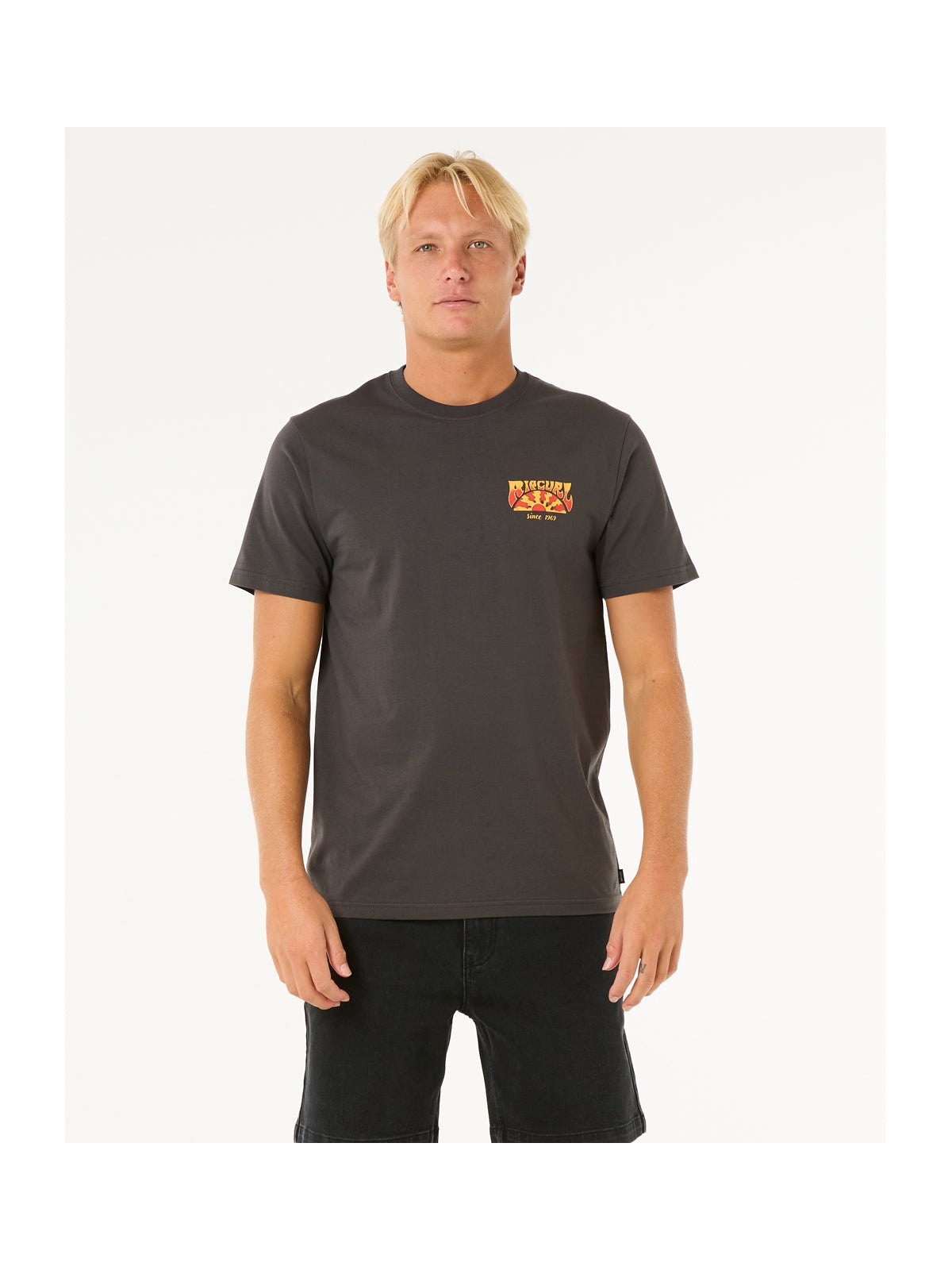 Koszulka męska RIP CURL Keep On Trucking Tee czarna