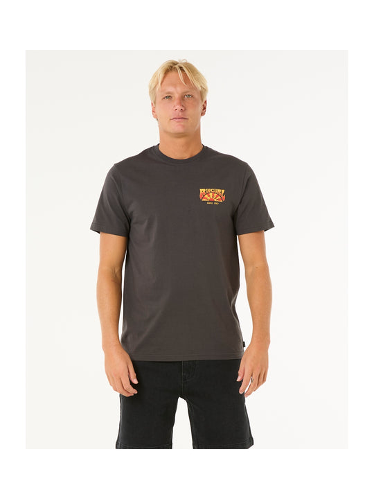 Koszulka męska RIP CURL Keep On Trucking Tee czarna
