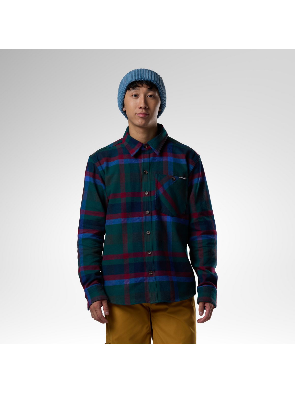 Koszula ROSSIGNOL Ranch Plaid Shirt granatowa