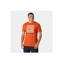 Koszulka HELLY HANSEN SHORELINE T-SHIRT 3. pomarańczowy - Adventure Sports
