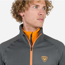 Bluza outdoorowa męska Rossignol Blackside Fleece Fz szara - Adventure Sports

