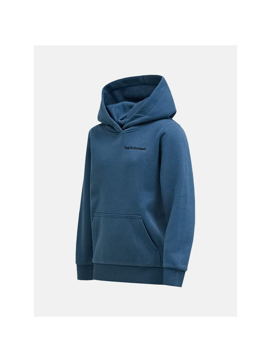 Bluza PEAK PERFORMANCE Jr Original Small Logo Hood niebieski
